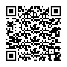 QR-код для номера телефона +12603346440