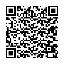 QR-kood telefoninumbri jaoks +12603420032