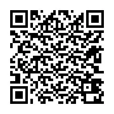 QR код за телефонен номер +12603420921