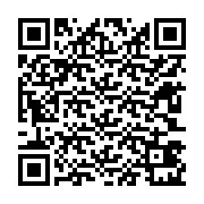 Codice QR per il numero di telefono +12603421020