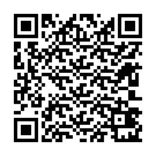 Codice QR per il numero di telefono +12603421201