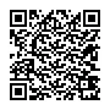 QR код за телефонен номер +12603421931