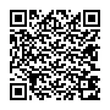 QR-Code für Telefonnummer +12603422126