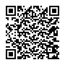 QR код за телефонен номер +12603422381