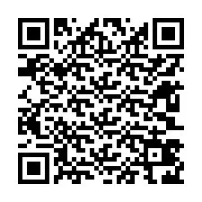 Código QR para número de telefone +12603426430