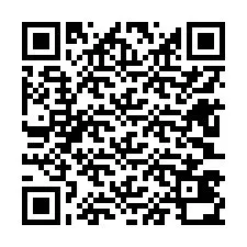 QR-Code für Telefonnummer +12603430132