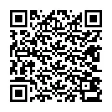 Kode QR untuk nomor Telepon +12603433392