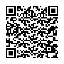 Codice QR per il numero di telefono +12603434101