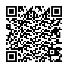 Kode QR untuk nomor Telepon +12603435082