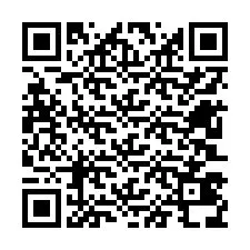 QR-code voor telefoonnummer +12603438173