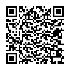 QR-code voor telefoonnummer +12603439267