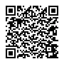 QR-code voor telefoonnummer +12603443990