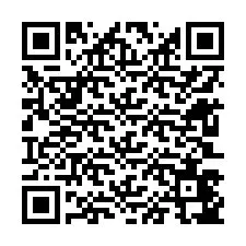 Código QR para número de telefone +12603447564