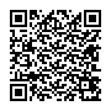 QR Code pour le numéro de téléphone +12603471656