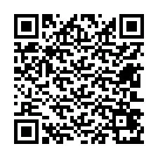 QR-koodi puhelinnumerolle +12603471657