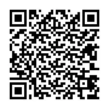 QR-код для номера телефона +12603476002