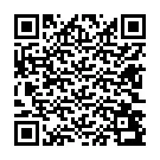 QR Code สำหรับหมายเลขโทรศัพท์ +12603493726