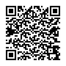 QR-code voor telefoonnummer +12603495829