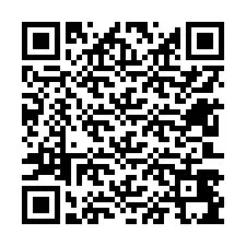 Codice QR per il numero di telefono +12603495843