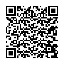 QR-Code für Telefonnummer +12603496425