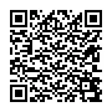 Codice QR per il numero di telefono +12603497601