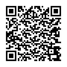 QR-code voor telefoonnummer +12603497828