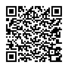 QR-koodi puhelinnumerolle +12603500018