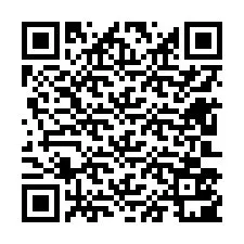 QR код за телефонен номер +12603501356