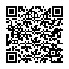 QR-code voor telefoonnummer +12603501615