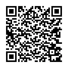 QR-code voor telefoonnummer +12603501728