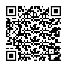 QR kód a telefonszámhoz +12603502618