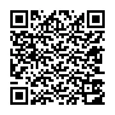 Código QR para número de telefone +12603502898