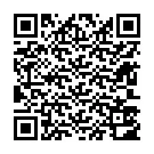 Código QR para número de teléfono +12603502905