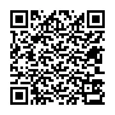 Kod QR dla numeru telefonu +12603533803