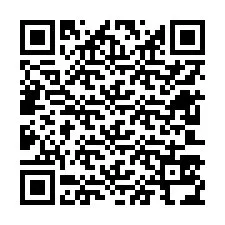 Kode QR untuk nomor Telepon +12603534818