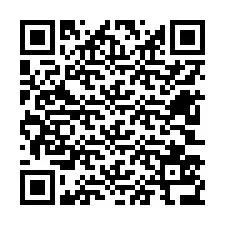 QR-код для номера телефона +12603536723