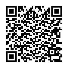 Kod QR dla numeru telefonu +12603537352