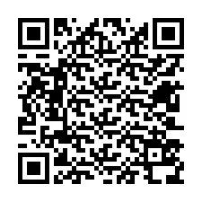 QR-код для номера телефона +12603538693