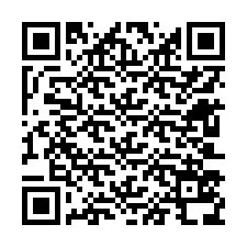 QR-код для номера телефона +12603538694