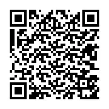 Codice QR per il numero di telefono +12603551132