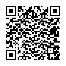 QR-Code für Telefonnummer +12603551387