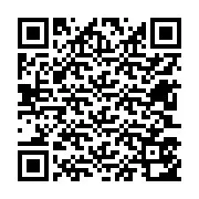 QR-koodi puhelinnumerolle +12603552163