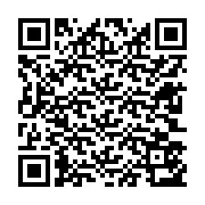 Codice QR per il numero di telefono +12603553328