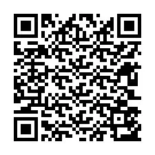 Código QR para número de teléfono +12603553360