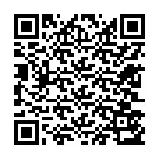 QR-code voor telefoonnummer +12603553379