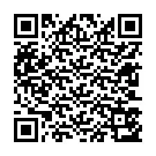 Kode QR untuk nomor Telepon +12603553498