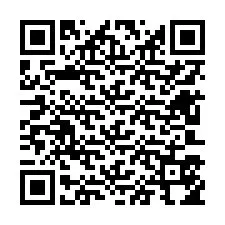 Codice QR per il numero di telefono +12603554046