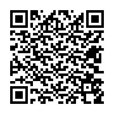 QR-код для номера телефона +12603558733