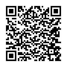 QR-code voor telefoonnummer +12603559779