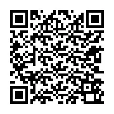 QR-код для номера телефона +12603560294